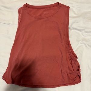 Lululemon Cropped Muscle Tank